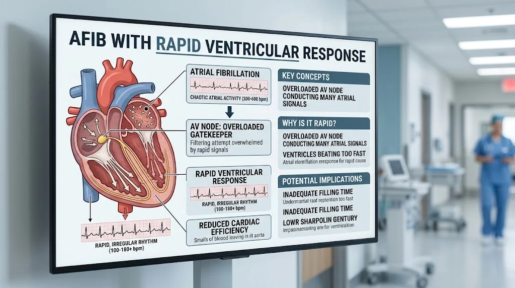 AFib With Rapid Ventricular Response