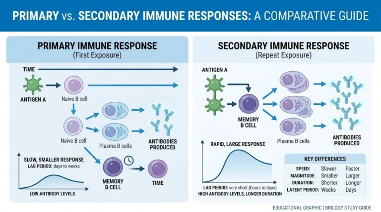 Primary vs Secondary Immune Response