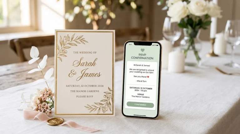RSVP Response Examples