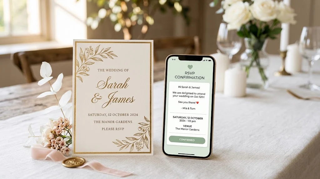 RSVP Response Examples