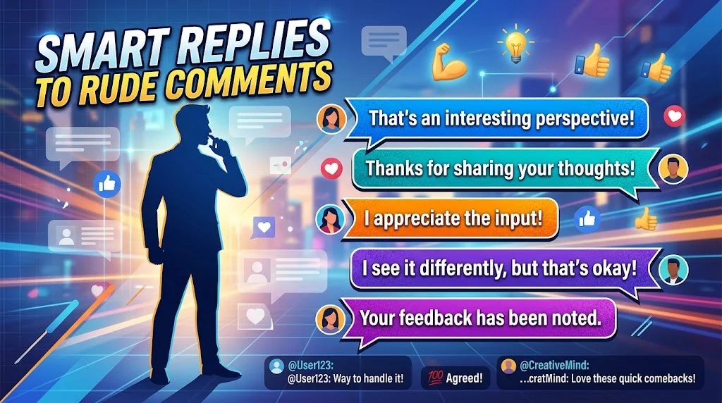 Smart Replies to Rude Comments
