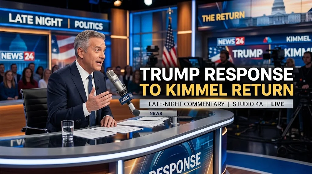 Trump Response to Kimmel Return