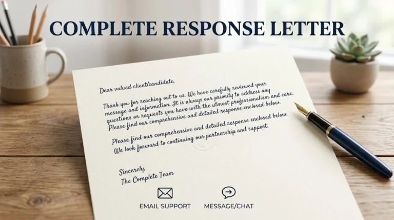 Complete Response Letter