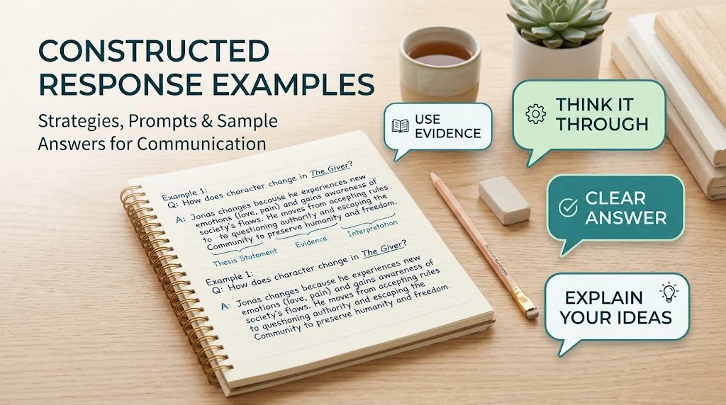 Constructed Response Examples