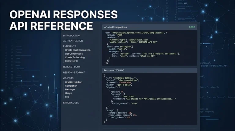 OpenAI Responses API Reference